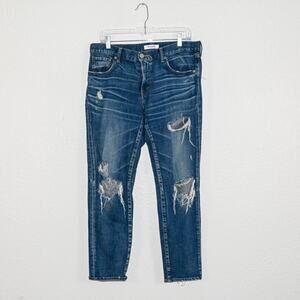 MOUSSY VINTAGE Women's Distressed Skinny Denim Jeans size 29